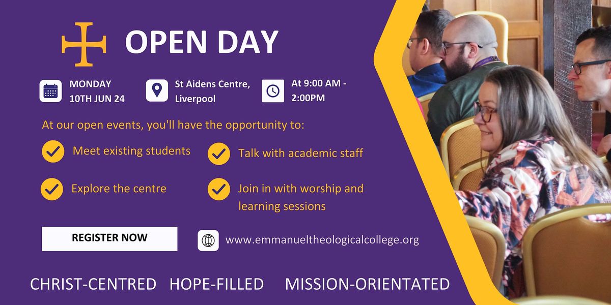 Open Day - June 10th 2024