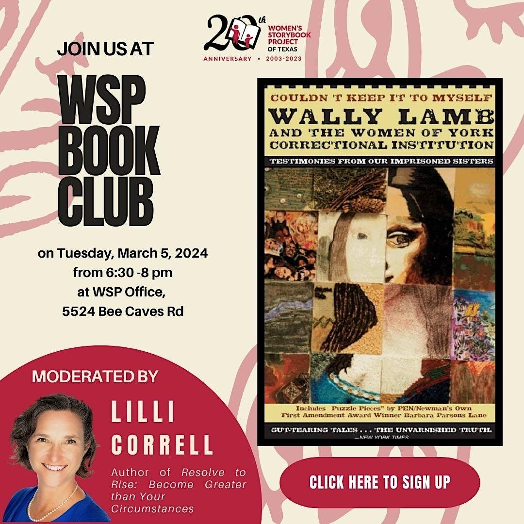 Book Club Meeting - Couldn't Keep It To Myself by Wally Lamb