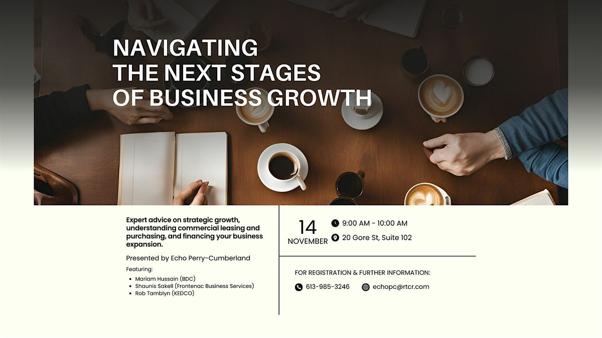 Navigating the Next Stages of  Business Growth