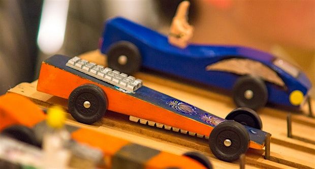 A Pinewood Derby on The Promenade