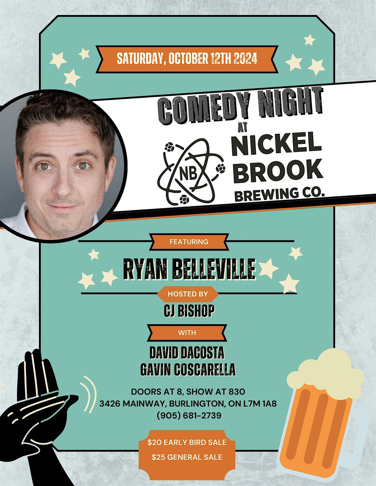 Ryan Belleville at Nickelbrook Brewery