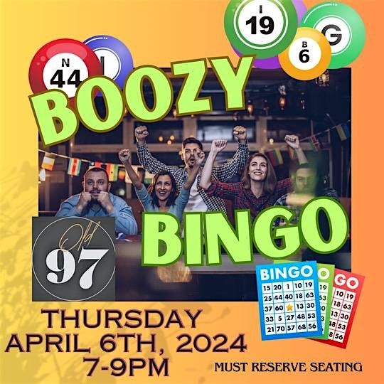 Boozy Bingo at Old 97