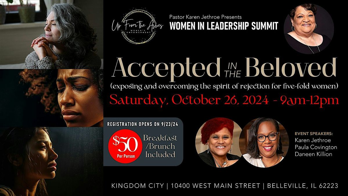 Pastor Karen Jethroe presents 2024 WOMEN IN LEADERSHIP SUMMIT