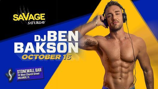 DJ Ben Bakson ~ Stonewall Bar Orlando
