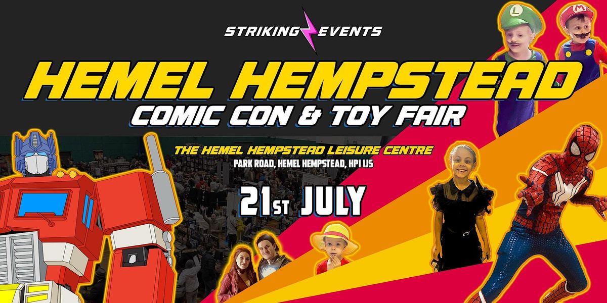 Hemel Hempstead Comic Con & Toy Fair