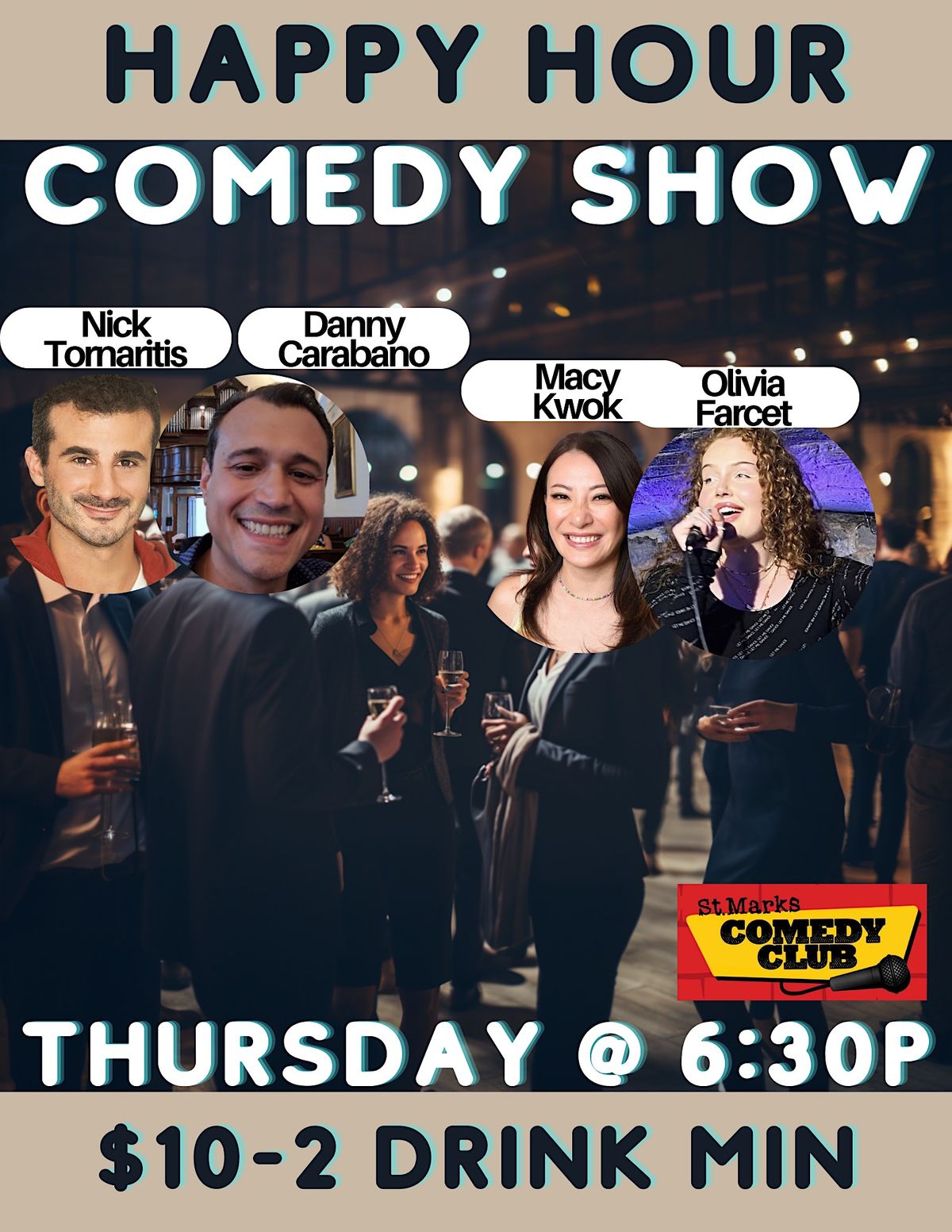 St. Marks Comedy Club. NYC Best Comedy Club Show Tickets, St. Marks