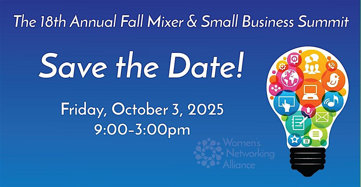 18th Annual Fall Mixer and Small Business Summit