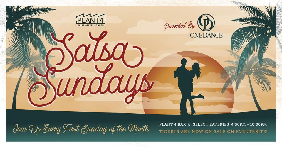 SALSA SUNDAYS - SECOND SUNDAY OF OCTOBER