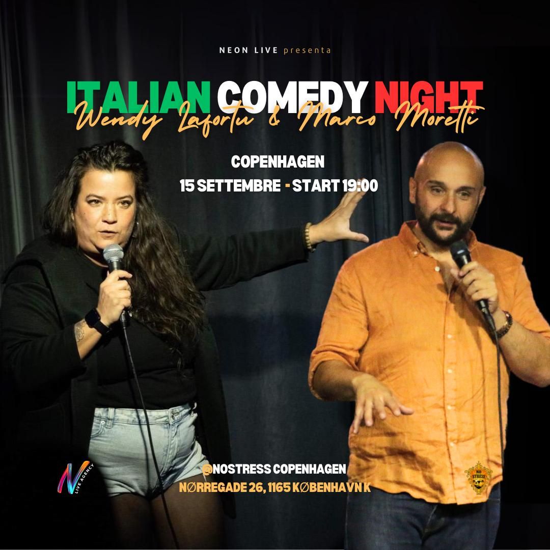 Doppia dose - Stand up comedy in italiano con Wendy e Marco