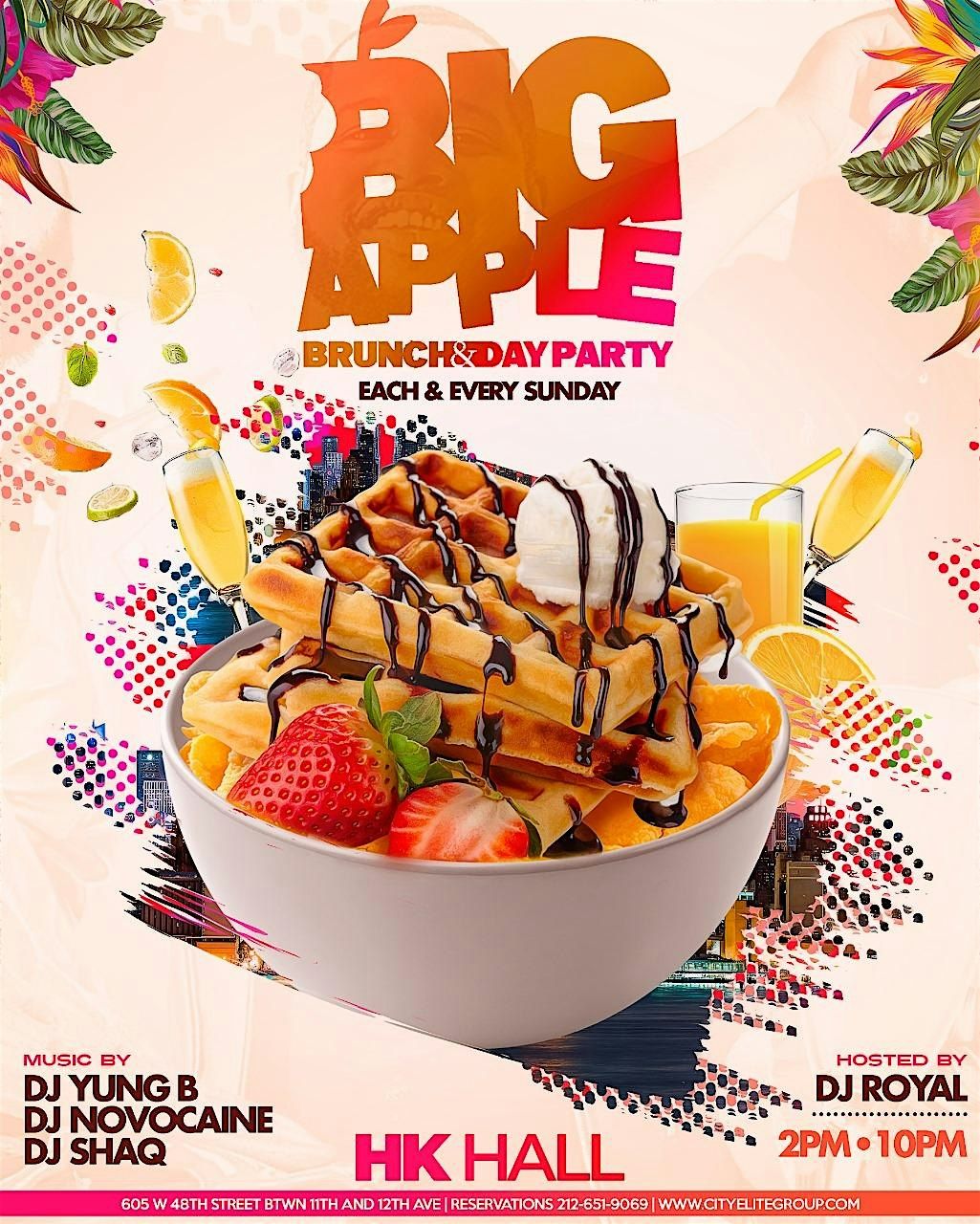 Big Apple Brunch & Day Party Every Sunday