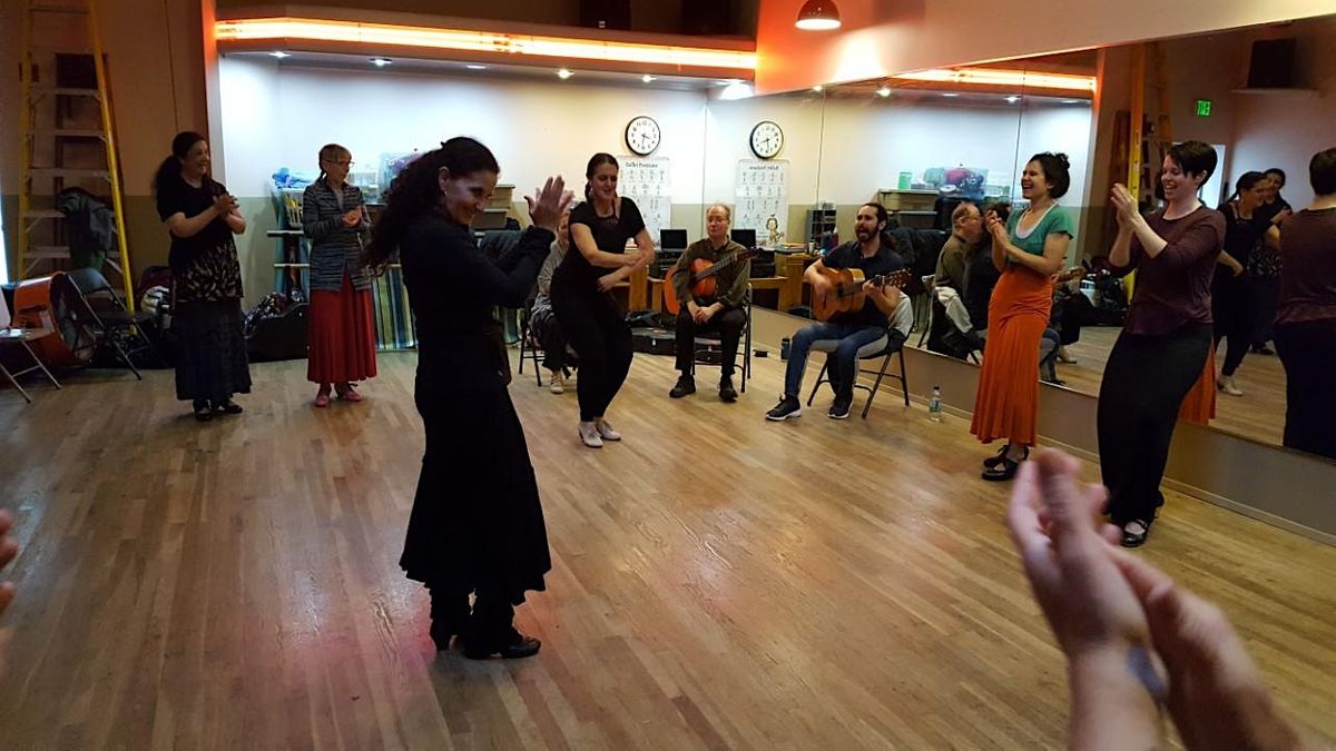 FLAMENCO WORKSHOPS WITH MARIA BERMUDEZ AT FLAMENCO HAVEN