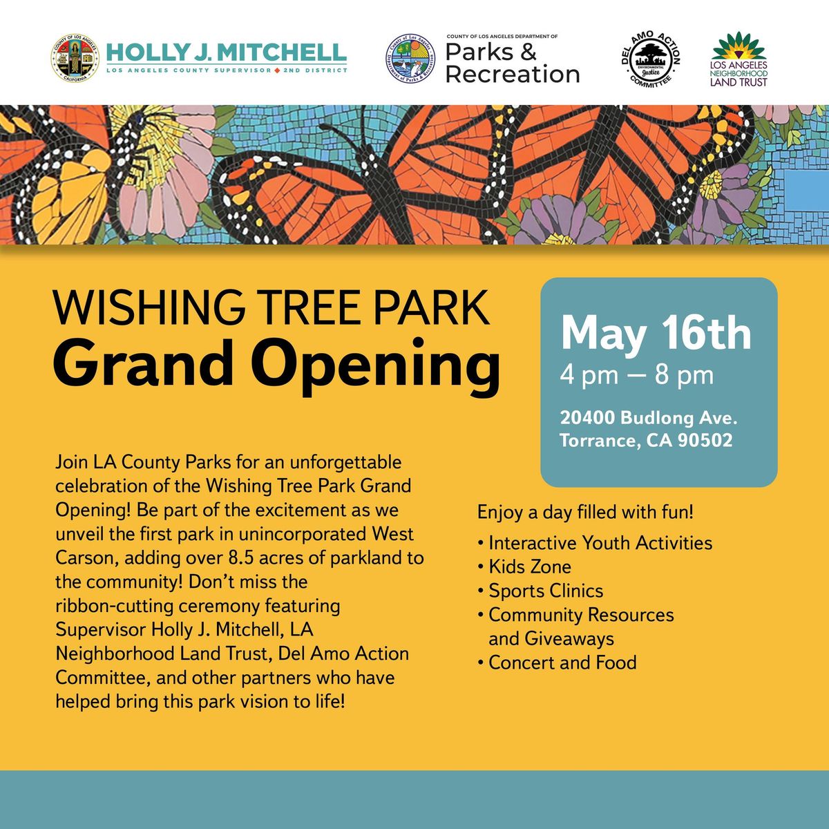 Wishing Tree Park Grand Opening 