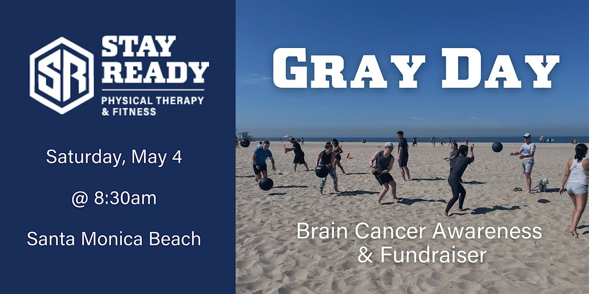 Gray Day Beach Workout and Fundraiser with Stay Ready
