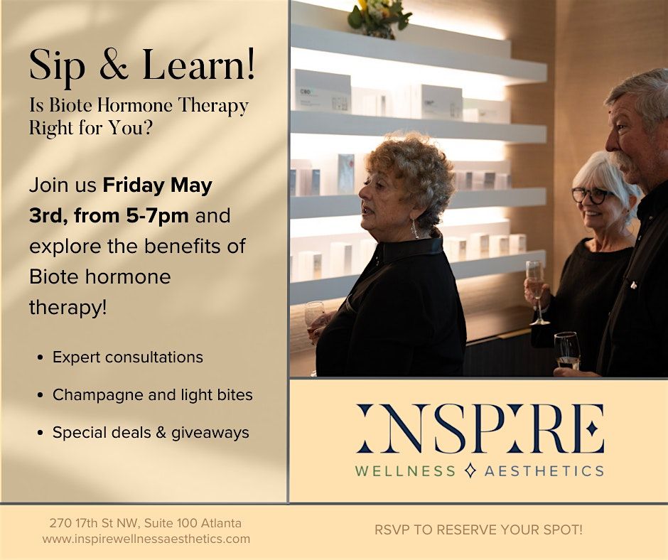 Sip & Learn: Discover if Biote Hormone Therapy is Right for You!