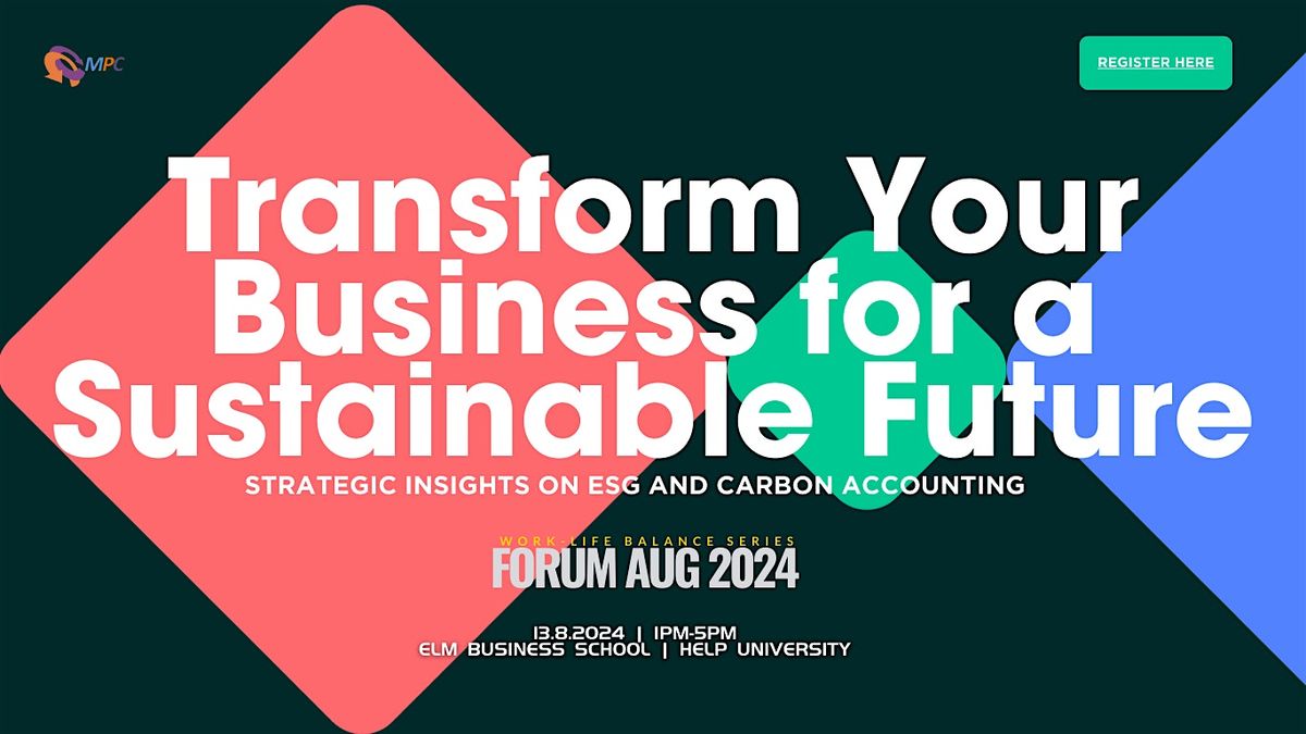 Transform Your Business for a Sustainable Future