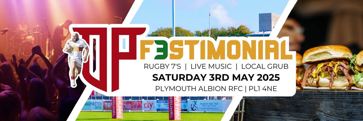 DP F3STIMONIAL - Rugby 7's | Live Music | Local Grub