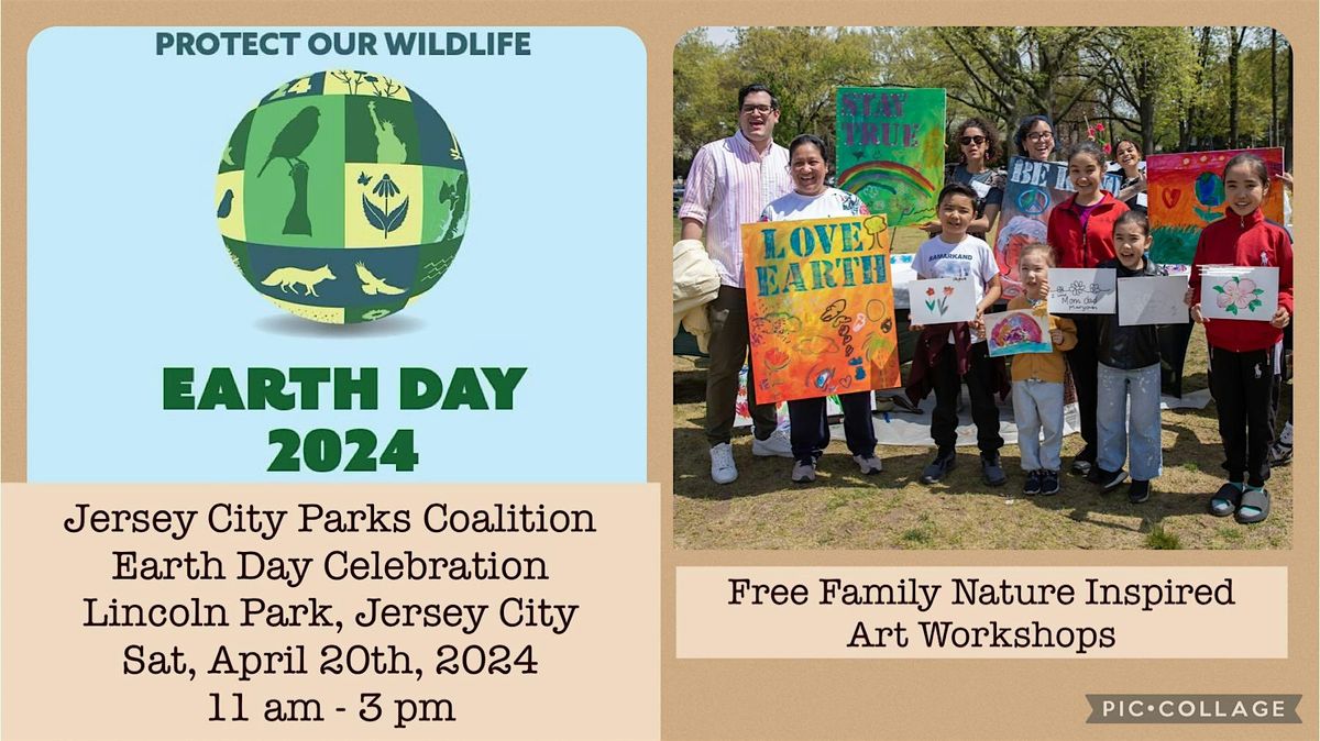 JCPC Earth Day Celebration FREE Children Nature Arts Workshop- Lincoln Park