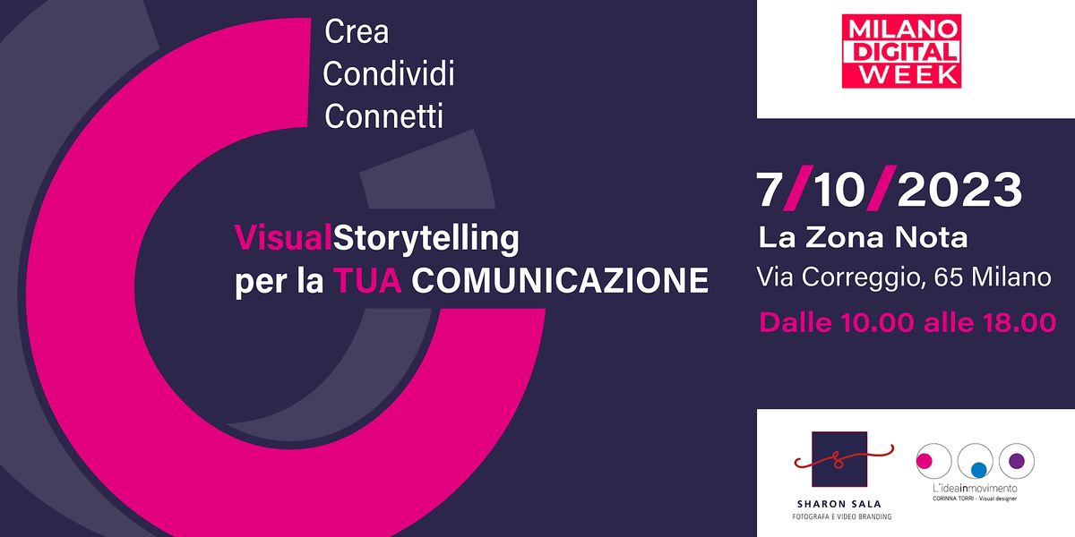 Visual storytelling, fotografia e video  per la tua comunicazione