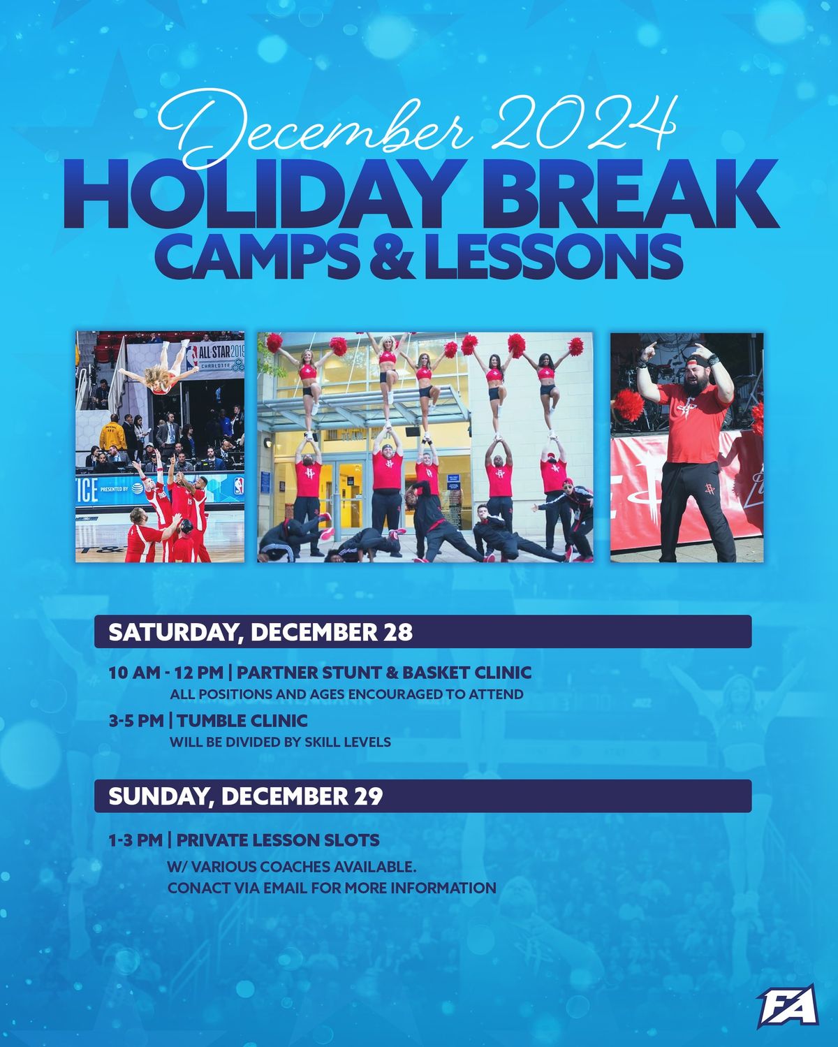 Holiday Cheer Camp - Tumbling