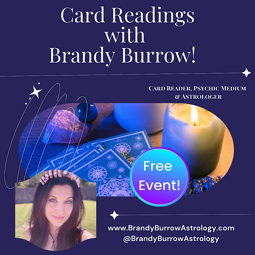 Free Tarot Card Readings with Brandy!  Virtual Meetup! New Haven