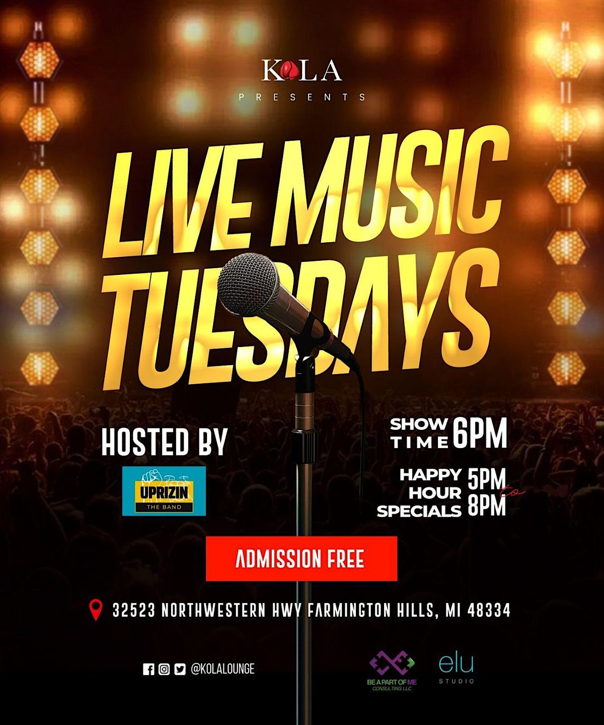 LIVE MUSIC TUESDAYS