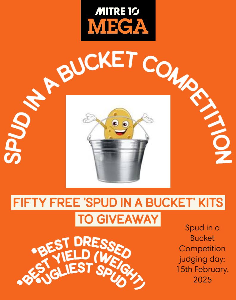 Mitre 10 MEGA Ashburton Spud in a Bucket Competition