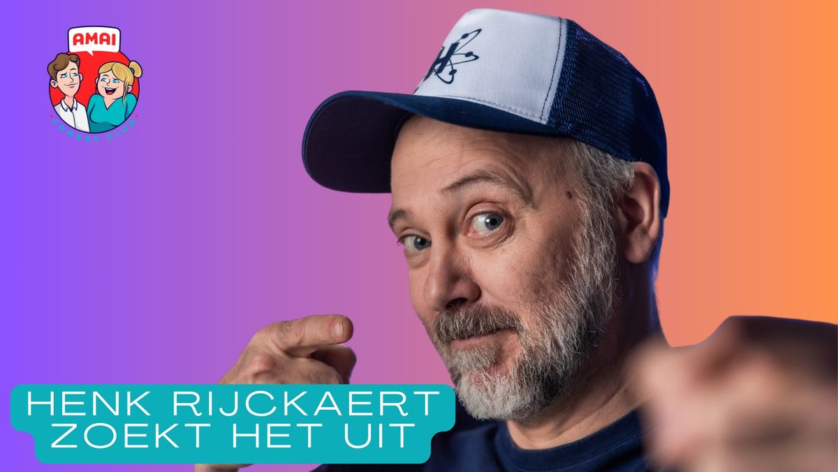 Henk Rijckaert zoekt het uit