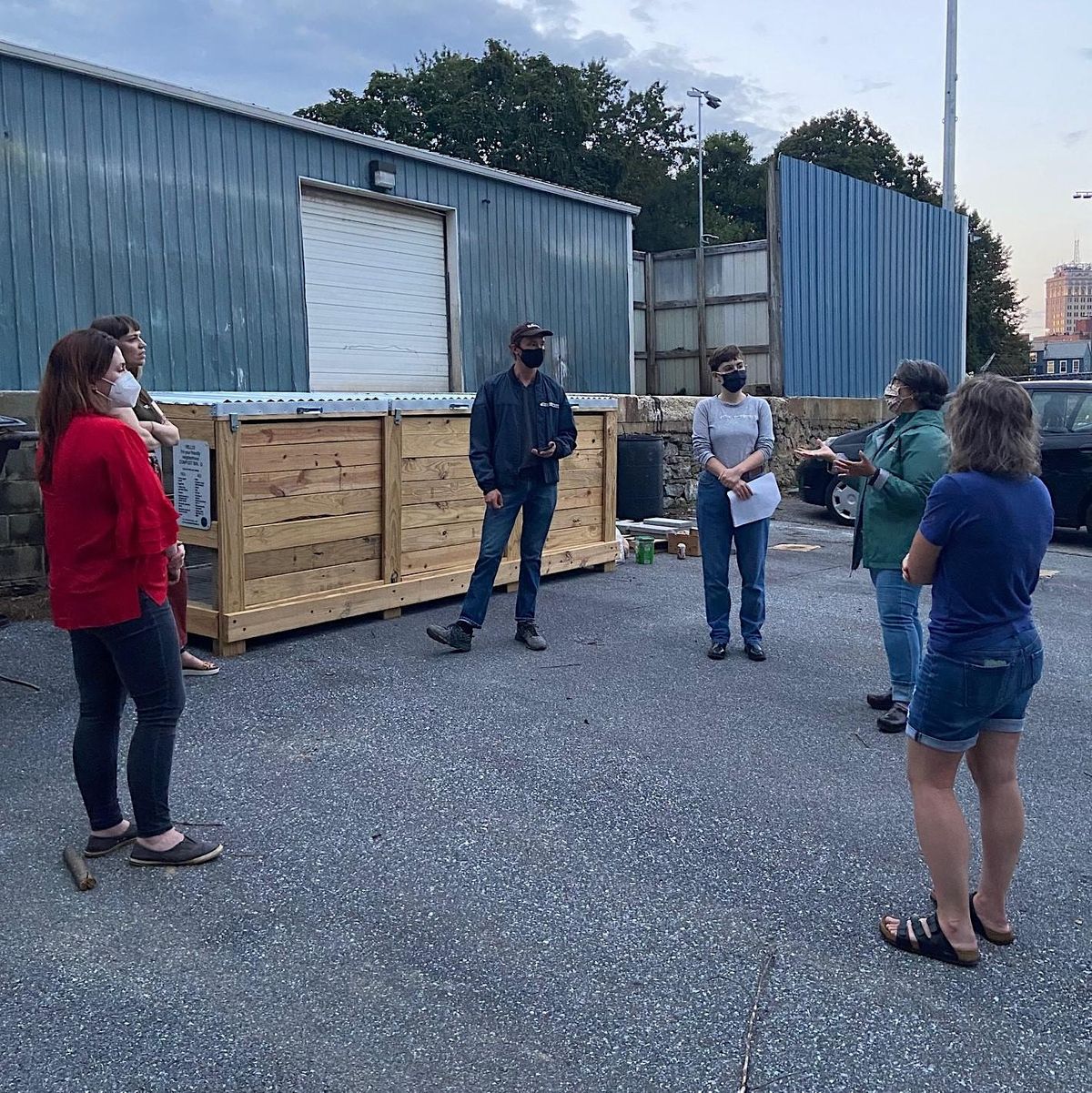 Lancaster Compost Co-Ops: Orientation - Behind Culliton Park