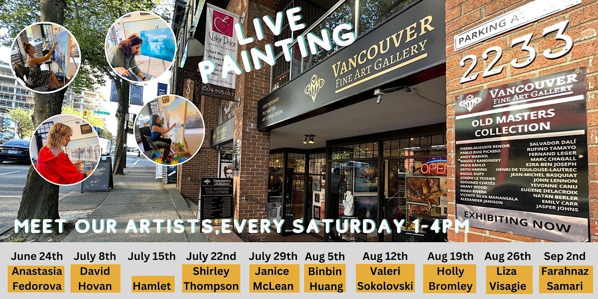 Live Painting by Award-Winning and talented artist