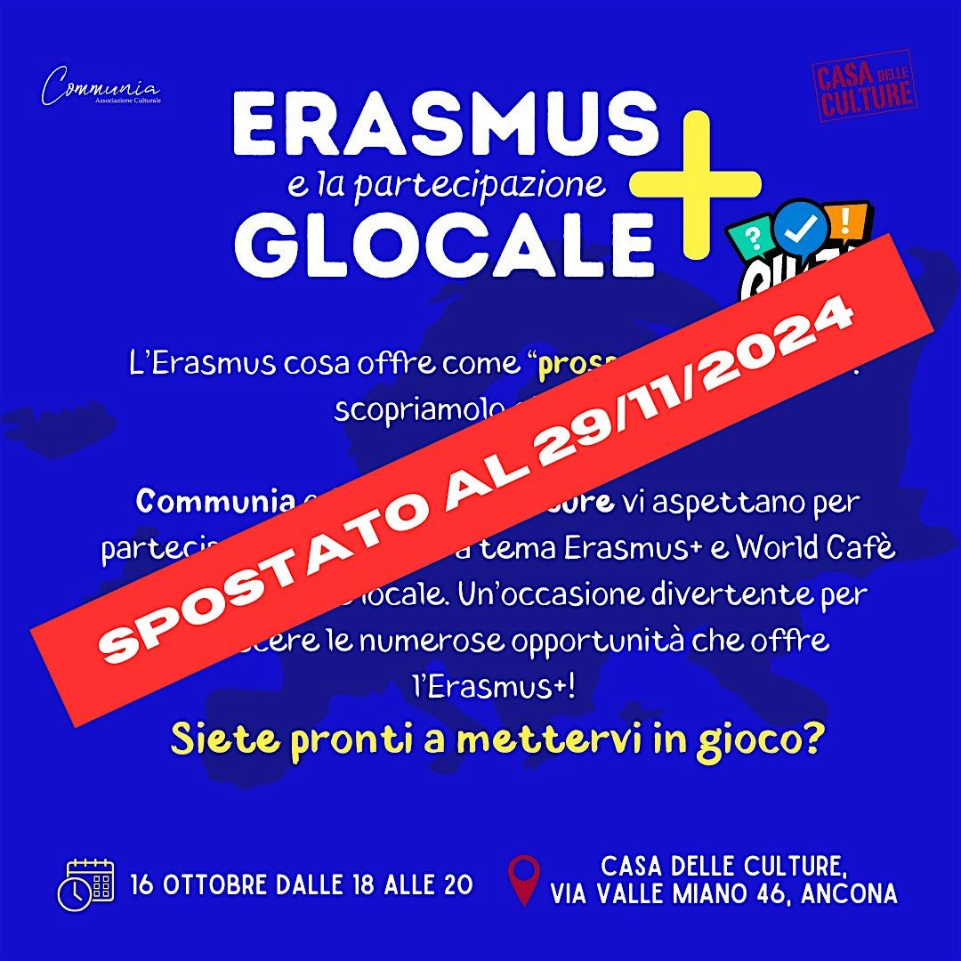 Erasmus+ e la partecipazione "glocale"