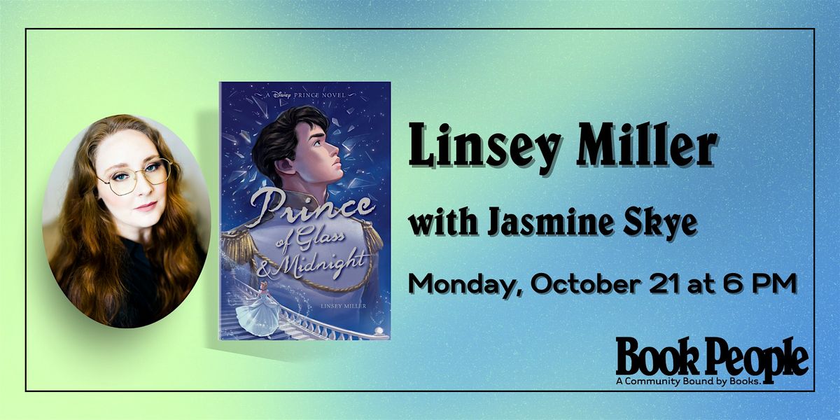 BookPeople Presents: Linsey Miller - Prince of Glass & Midnight