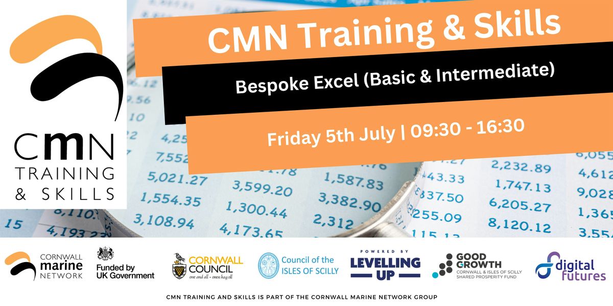 Bespoke Excel: Basic and Intermediate