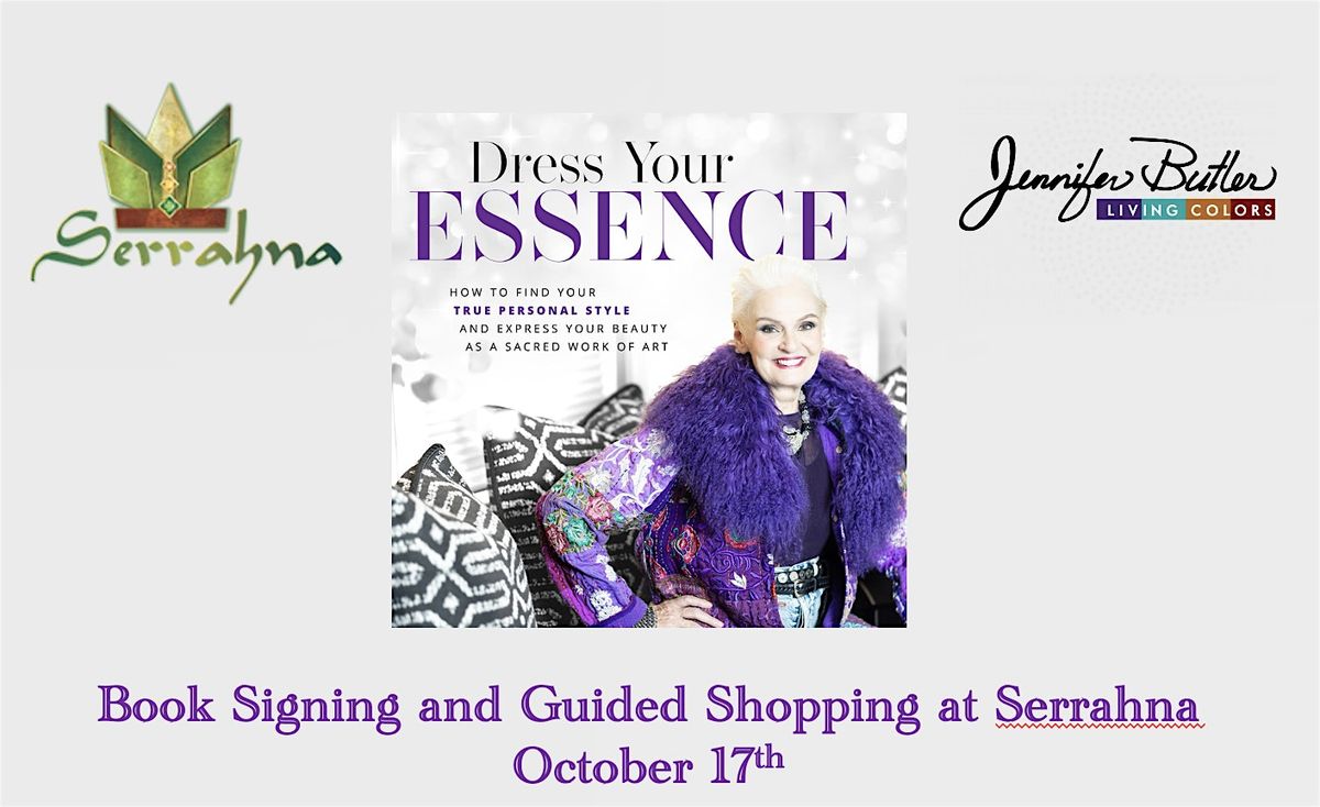 Guided Shopping and Book Signing event  at Serrahna