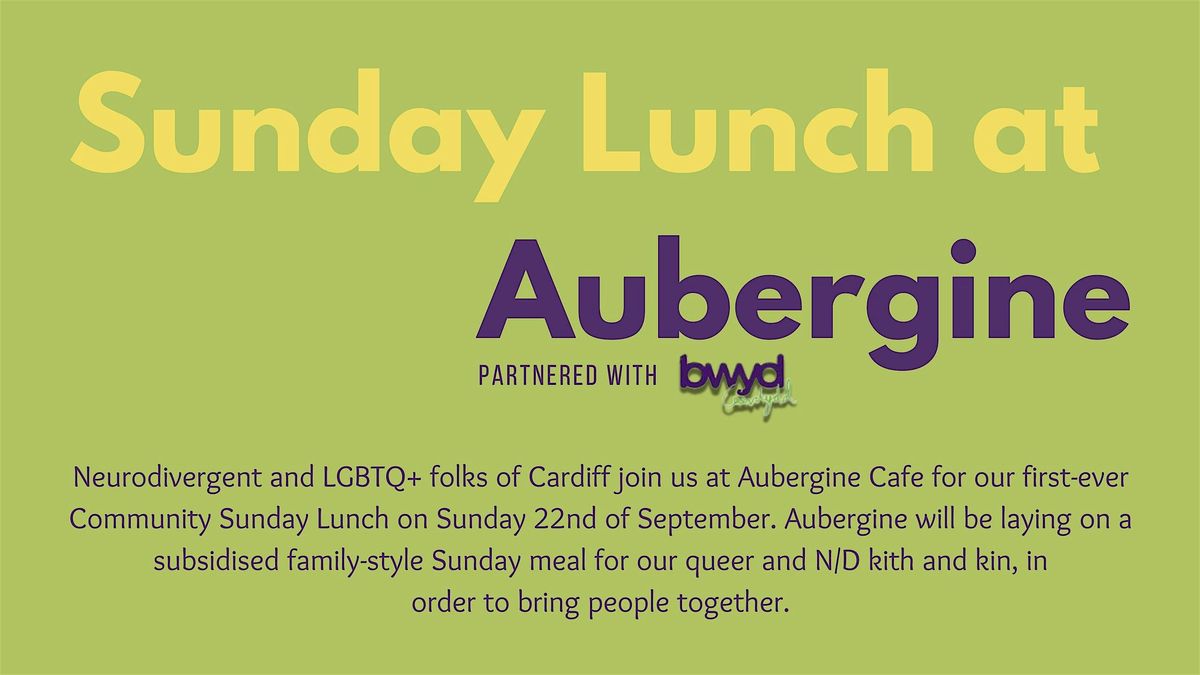 Community Lunch at Aubergine