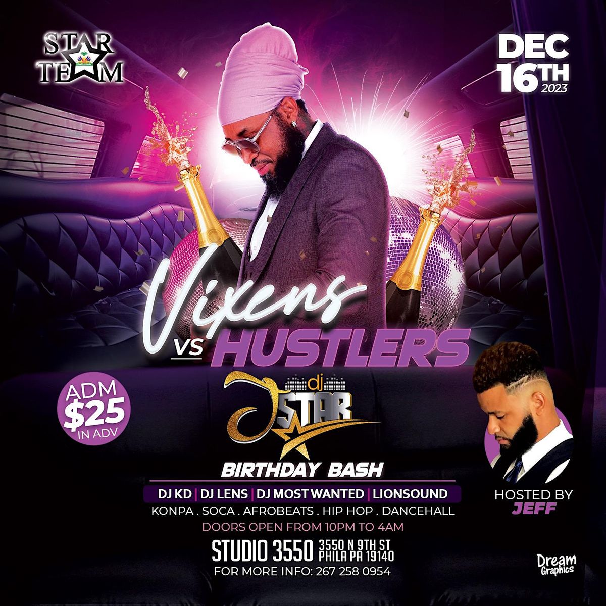 VIXENS vs HUSTLERS 2023