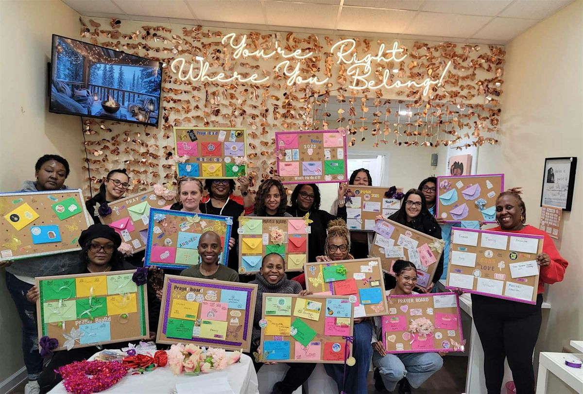 Prayer Board  & Faith Building Experience at Dre's Safe Place!