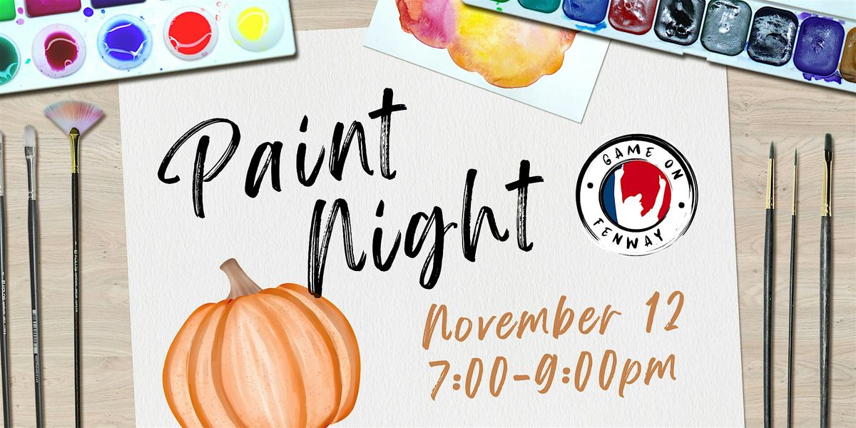 Paint Night: Fall Edition