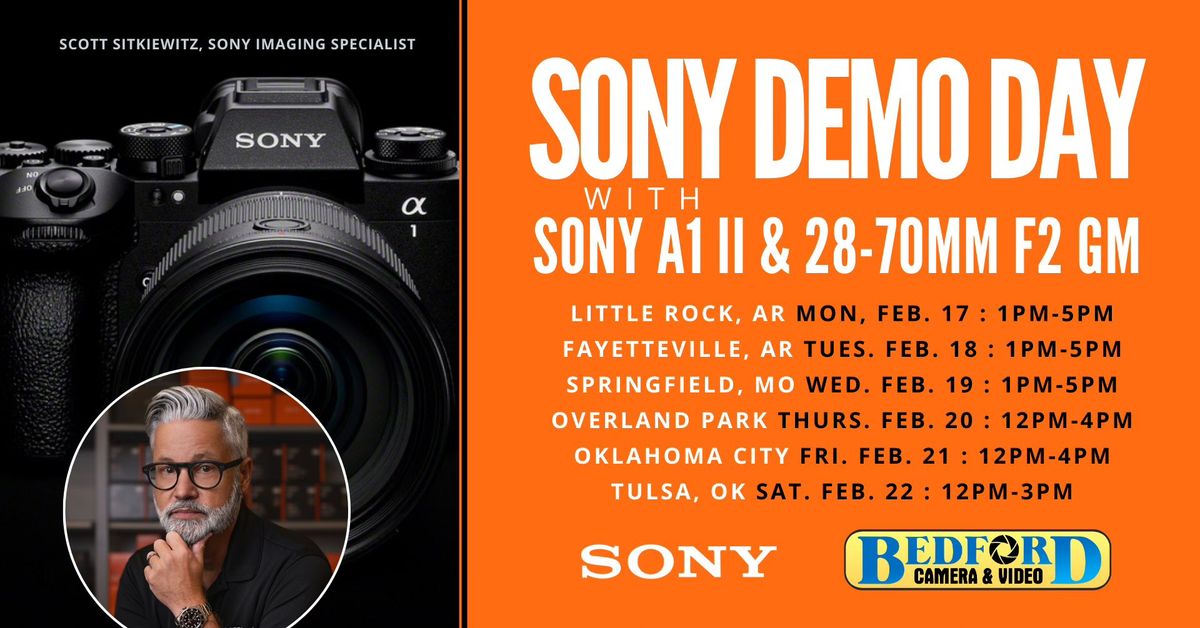 Sony Equipment Demo Day in Overland Park