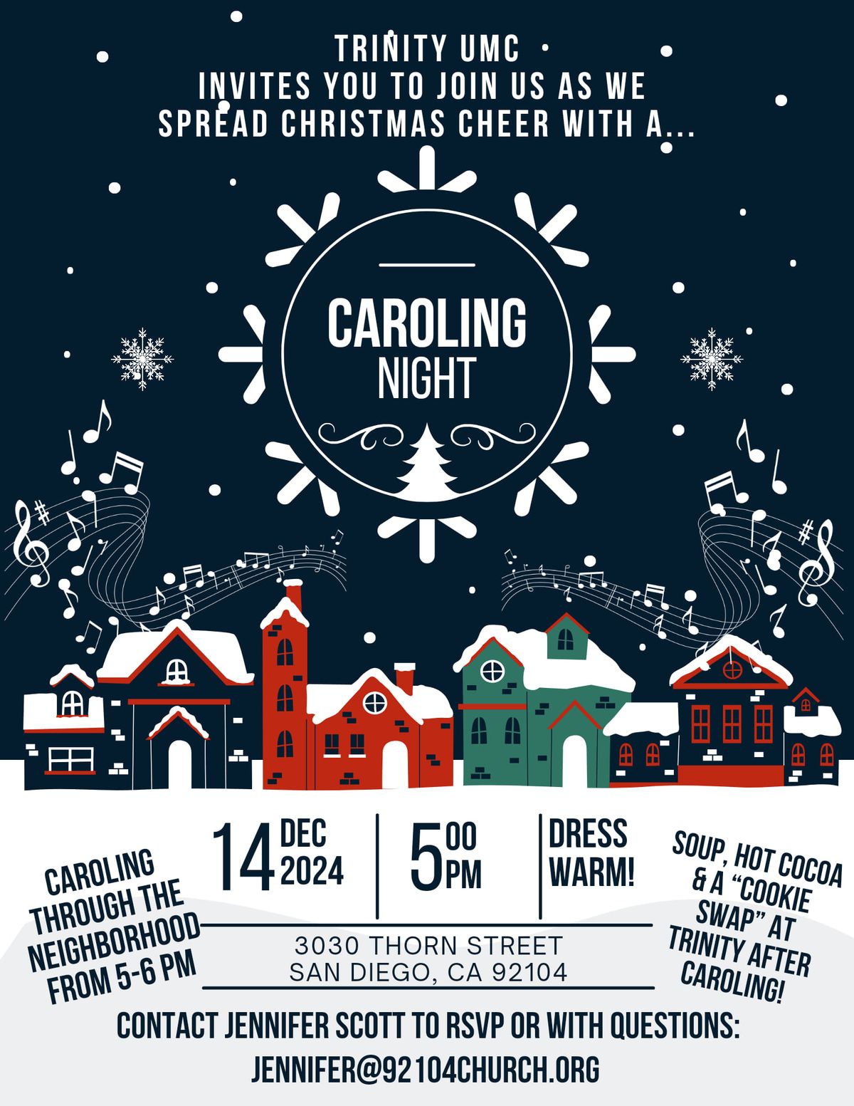 Caroling & Cookies!