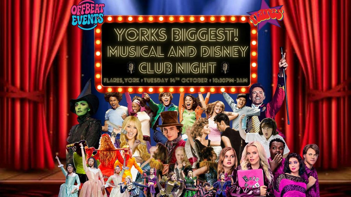 Musical &amp; Disney Club Night @ Flares 