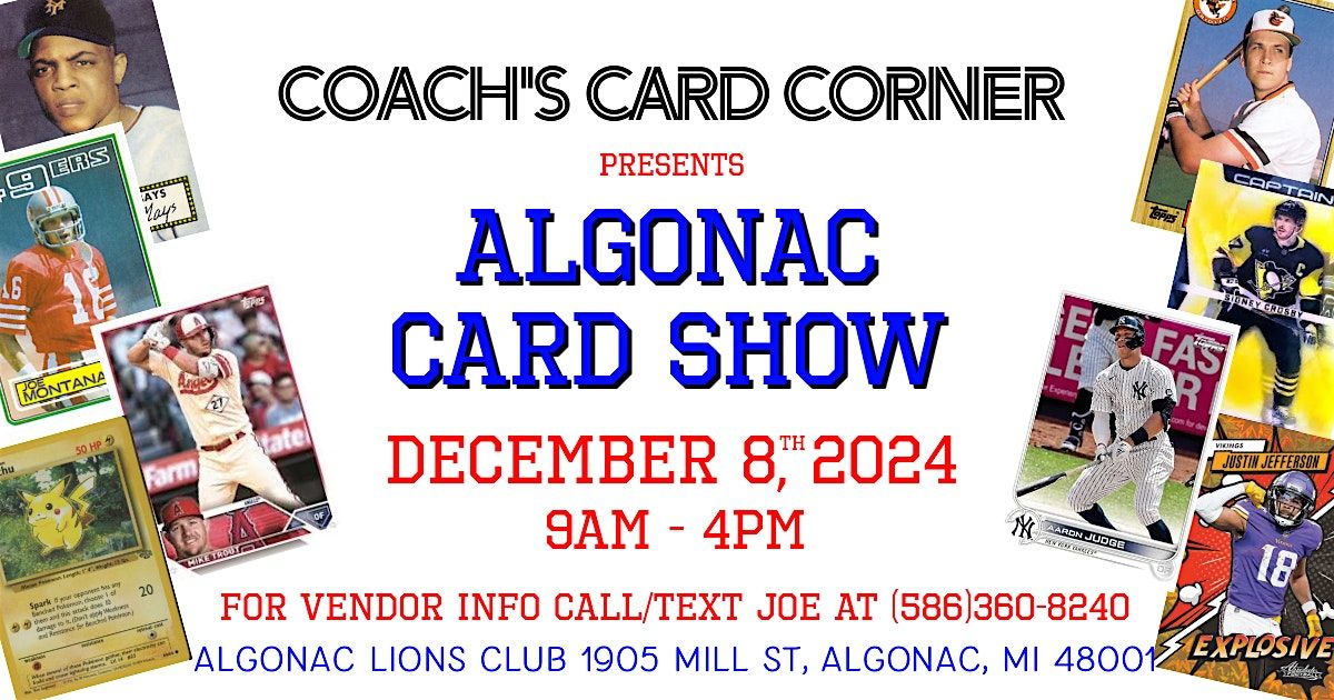 Algonac Card Show