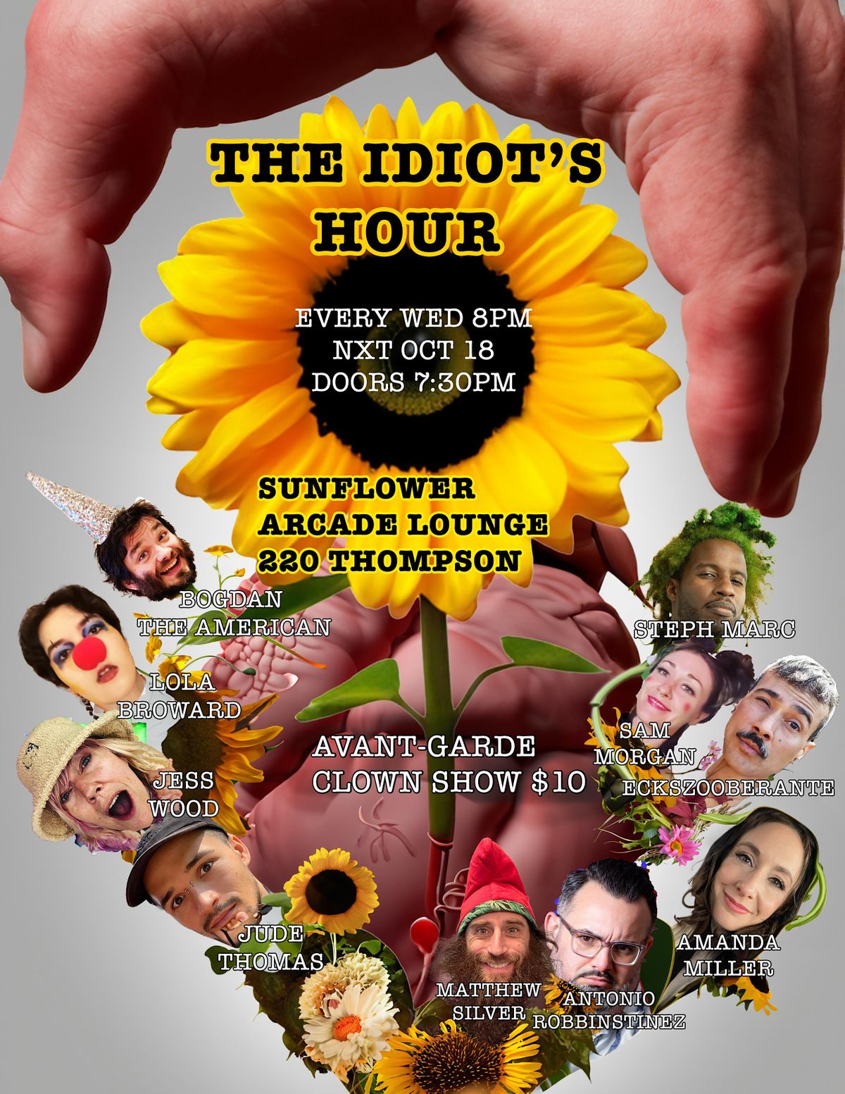 The Idiot's Hour: Avante Garde Clown Show 10\/18