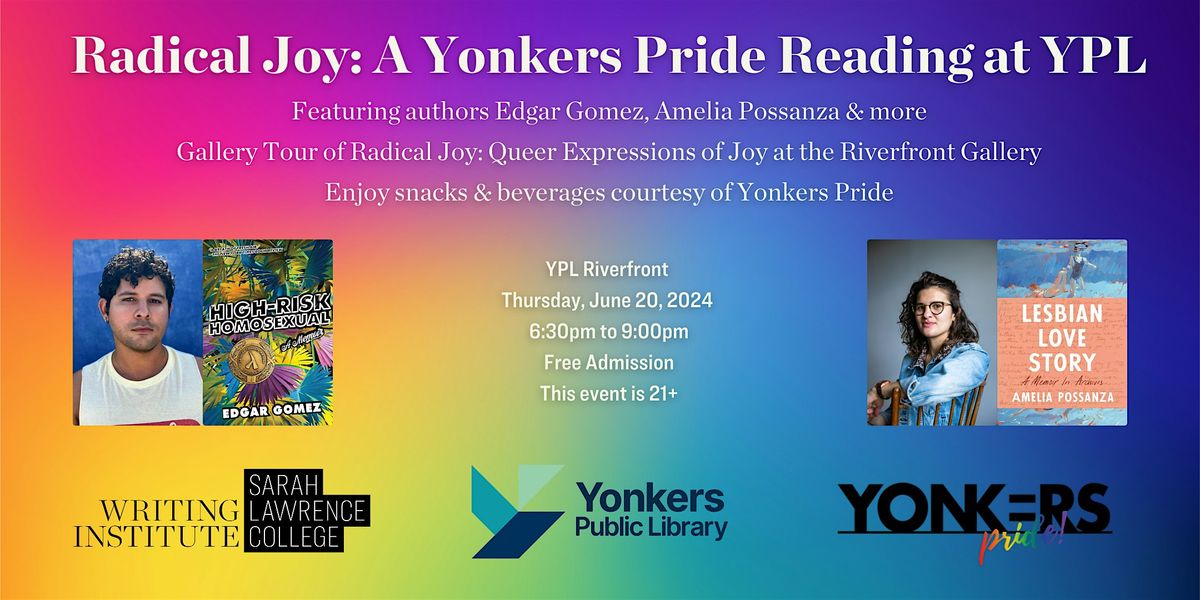 Radical Joy: A Yonkers Pride Reading at YPL
