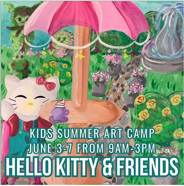 Kids Summer Art Camp: Hello Kitty and Friends Theme