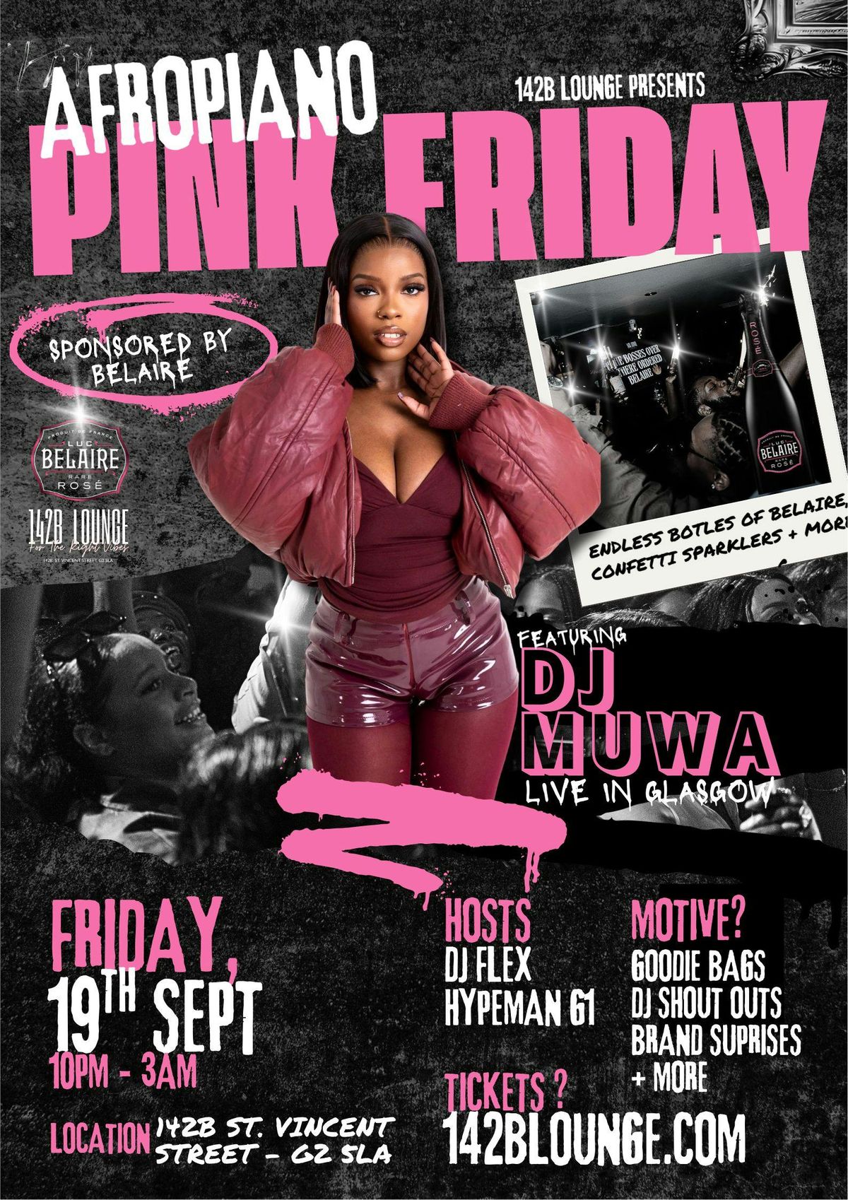 \ud83d\udd25AfroPiano presents:\ud83d\udc96 PINK FRIDAY ~ A Belaire Affair \ud83d\udc96\ud83c\udf7e\u2728\ud83d\udd25