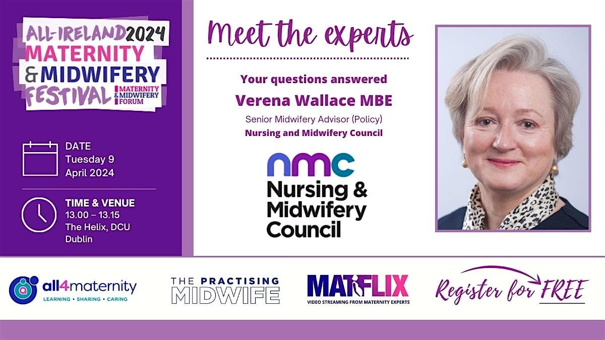 Meet The Expert  from Nursing and Midwifery Council - AT THE VENUE