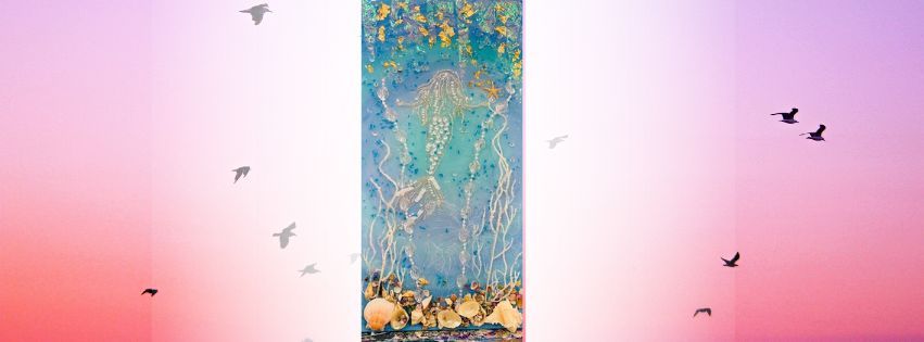 Mixed Media Mermaid Dreams