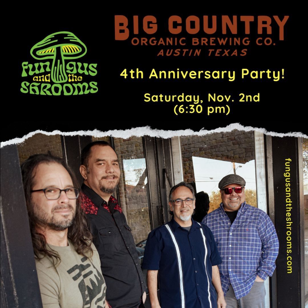 Fun Gus & The Shrooms \u2022 Live at Big Country Organic Brewing Co.