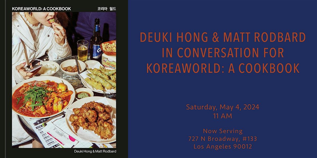 Koreaworld: A Cookbook \/ Author Event & Book Signing