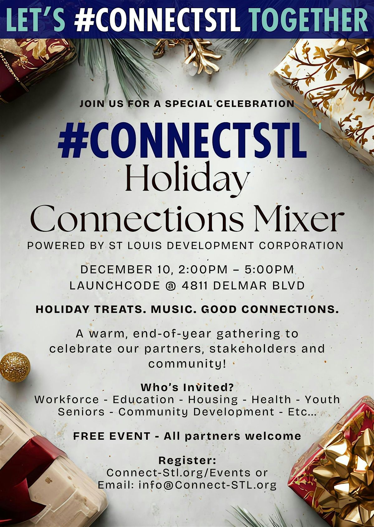 ConnectSTL Holiday Connections Mixer